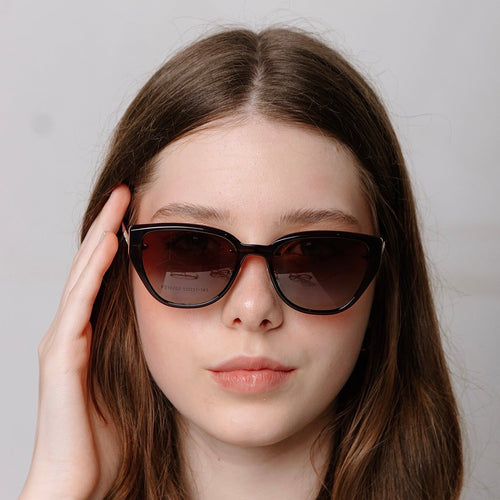 Armação Adele Marrom - Requer lentes policarbonato
